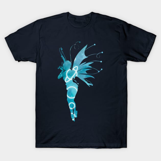 The Fairy Of Galaxy T-Shirt by Little Designer